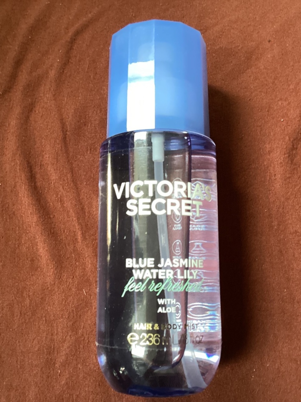 Victoria's Secret Blue Jasmine Water Lily Hair & Body Mist New